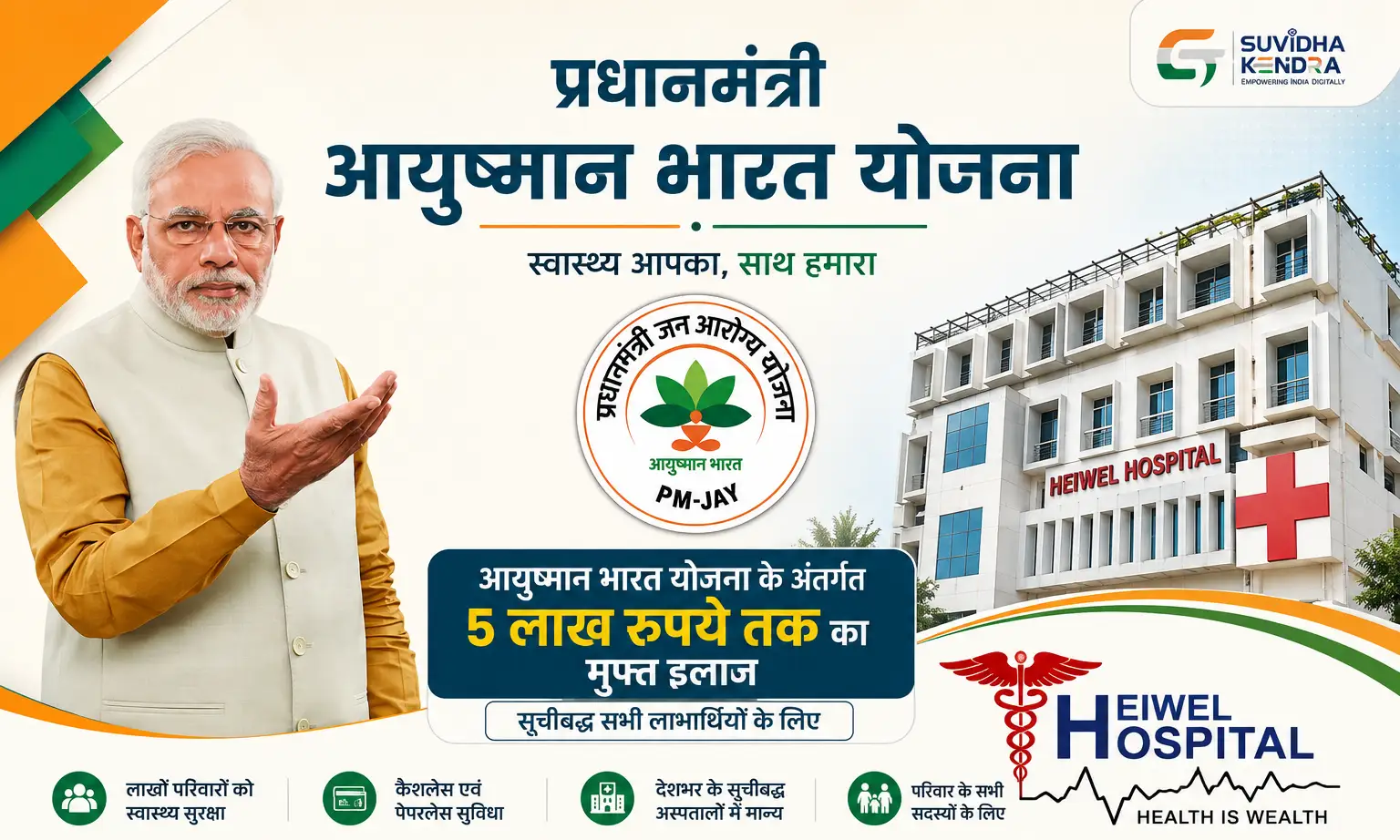 Ayushman Bharat PM-JAY - HEIWEL Hospital